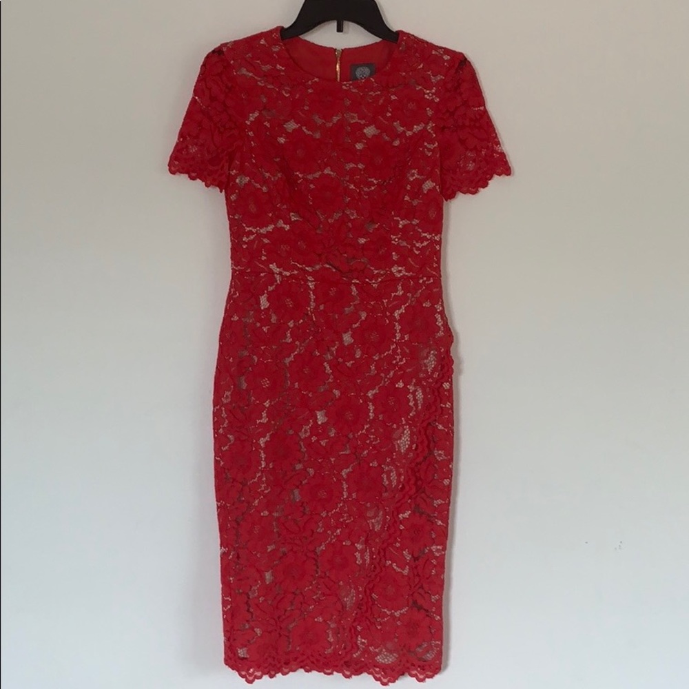 Vince Camuto Midi Short-sleeve occasion dress